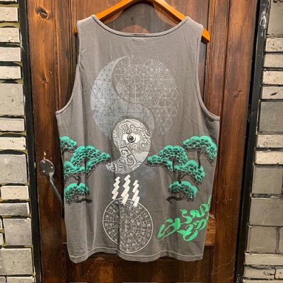 画像2: {奇なり} TANKTOP-1 (BLACK/XL)