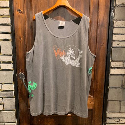 画像1: {奇なり} TANKTOP-1 (BLACK/XL)