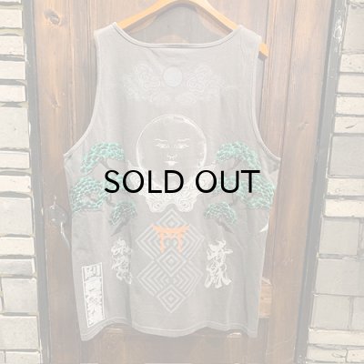 画像2: {奇なり} TANKTOP-2 (BLACK/XL)