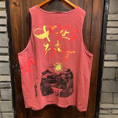 画像2: {奇なり} TANKTOP (RED/XXL)