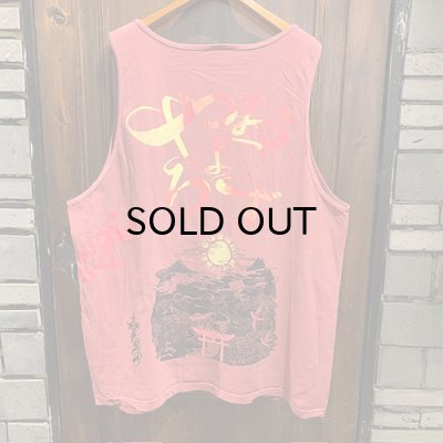 画像2: {奇なり} TANKTOP (RED/XXL)