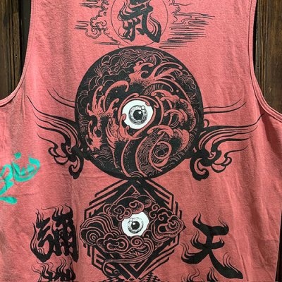 画像4: {奇なり} TANKTOP (RED/L)