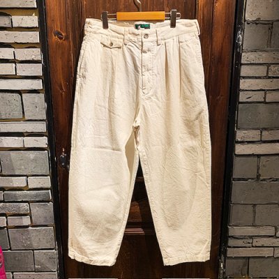画像1: {NORTH NO NAME} TWO TUCK TROUSERS