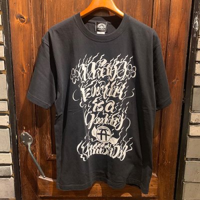 画像1: {YUKYAN × RAFFISH DOG} "日日是好日" S/S T-SHIRTS