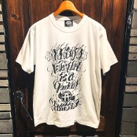 {YUKYAN × RAFFISH DOG} "日日是好日" S/S T-SHIRTS (WHITE)