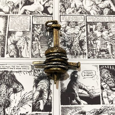 画像1: {HANG} JESUS HAMBURRGER pendant head