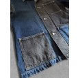 画像5: ※受注商品※【HANG】B.S.H.C.I. PRISON CRAZY DENIM JACKET "BSHCI"