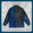 画像2: ※受注商品※【HANG】B.S.H.C.I. PRISON CRAZY DENIM JACKET "BSHCI" (2)
