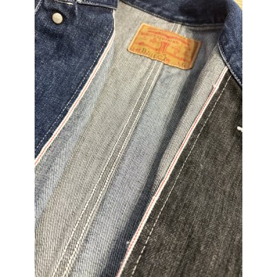 画像7: 【HANG】B.S.H.C.I. PRISON CRAZY DENIM JACKET "BSHCI"