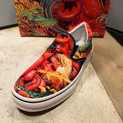 画像2: {EROSTIKA} "Fujin Raijin" Slip-on