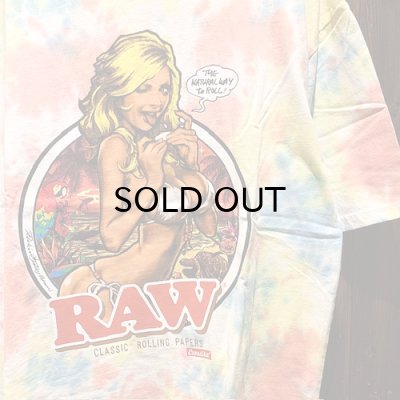 画像2: {EROSTIKA} "RAW GIRL" Tie Dye T-Shirt
