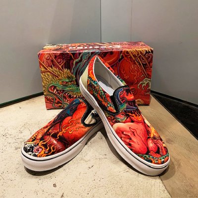 画像1: {EROSTIKA} "Fujin Raijin" Slip-on