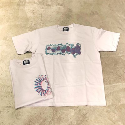 画像1: {伊藤 慧} S/S T-SHIRTS (F.PURPLE)