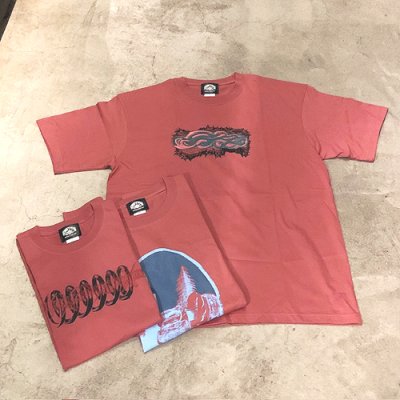 画像1: {伊藤 慧} S/S T-SHIRTS (H.RED)