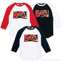 ※受注商品※ {EROSTIKA} "RAINBOW MIKA" 3/4sleeve T-SHIRT