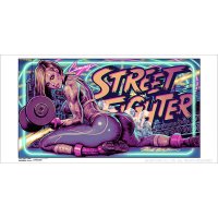 ※受注商品※ {EROSTIKA} STREET FIGHTER "CAMMY" Silk Screen Print