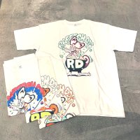 {RAFFISH DOG} "RD FINK" 着色 S/S T-SHIRTS / XL~XXLsize