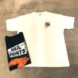 画像1: {HAIL PRINTS} HAILPRINTS solid_Orange LOGO T-shirts (1)