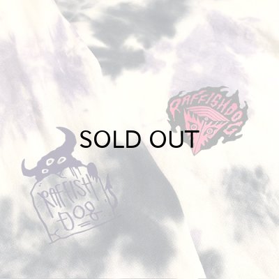 画像5: {JUNK LAW×KYOGU×RAFFISH DOG} "黒鉄" TIE DYE SWEAT
