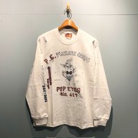{POP EYES} PRISON ART "P.E. MARINES" TEE LS
