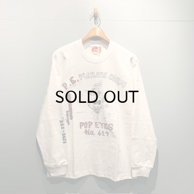画像1: {POP EYES} PRISON ART "P.E. MARINES" TEE LS