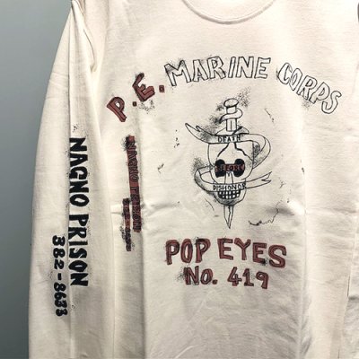 画像2: {POP EYES} PRISON ART "P.E. MARINES" TEE LS