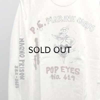 画像2: {POP EYES} PRISON ART "P.E. MARINES" TEE LS
