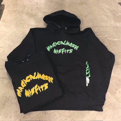 画像1: {MAGICAL MOSH MISFITS} MxMxM FIRE HOODIE