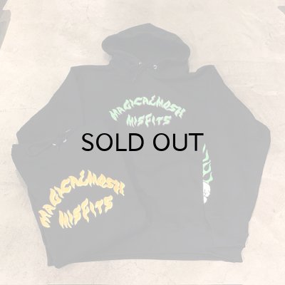 画像1: {MAGICAL MOSH MISFITS} MxMxM FIRE HOODIE