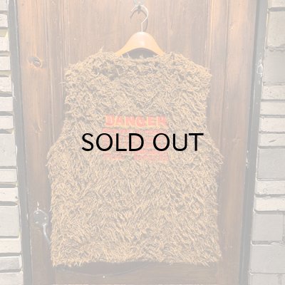 画像2: {POP EYES} "PPE KEEP OUT" FUR VEST