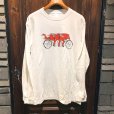 画像1: {TENKI} "幻覚倶楽部" L/S T-SHIRTS (WHITE) (1)