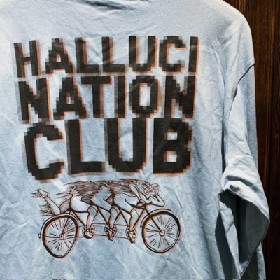 画像4: {TENKI} "HALLUCINATION CLUB" L/S T-SHIRTS (SAX)