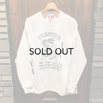 画像1: {POP EYES} PRISON ART "P.E. MARINES" TEE LS