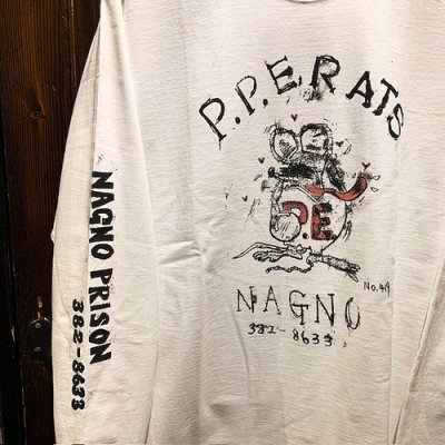 画像2: {POP EYES} PRISON ART "P.P.E RATS" TEE LS