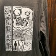 画像4: {TENKI} "幻覚倶楽部" L/S T-SHIRTS (SUMI) (4)