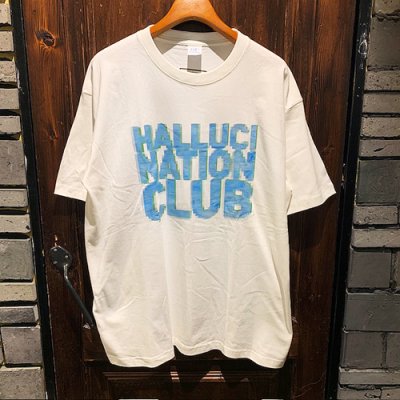 画像1: {TENKI} "HALLUCINATION CLUB" S/S T-SHIRTS (WHITE)