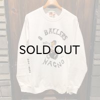 {POP EYES} PRISON ART "8 BALLERS" TEE LS