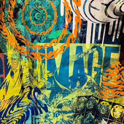 画像3: {NO MAD NUMSKULL} SPECIAL MULTI PRINT L/S T-SHIRTS (BLACK)