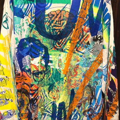 画像4: {NO MAD NUMSKULL} SPECIAL MULTI PRINT L/S T-SHIRTS (WHITE)