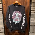 画像1: {NO MAD NUMSKULL} "HALLUCINATION CLUB" 12.0oz SWEAT  (1)
