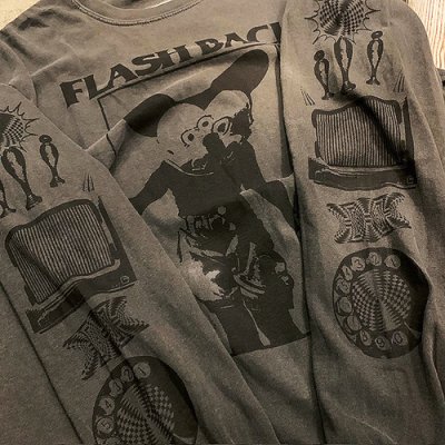 画像3: {NO MAD NUMSKULL} "FLASH BACK" L/S T-SHIRTS (SUMI)