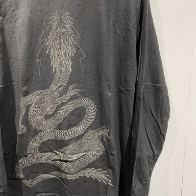 画像3: {FLYOVER} "CRAZY TIGER&DRAGON" L/S T-SHIRTS