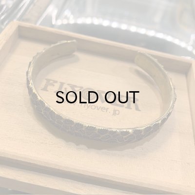 画像1: {FLYOVER} Penetration Bangle ＜Brass＞