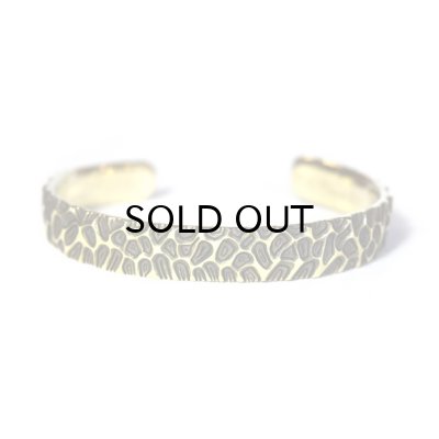 画像2: {FLYOVER} Penetration Bangle ＜Brass＞