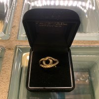 {FLYOVER} Freeflow eye Free size ring ＜Brass＞