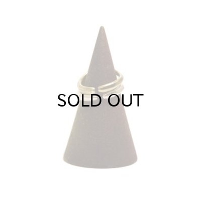 画像8: {FLYOVER} Creation W-Ring Free size ring