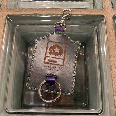 画像2: {MAGICAL MOSH MISFITS × OJAGA} "どろドクロ" KEY CHAIN (本革)