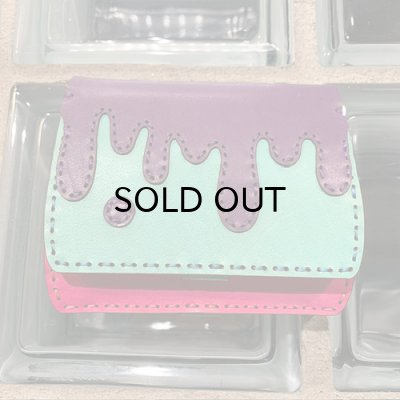 画像1: {MAGICAL MOSH MISFITS × OJAGA} "DORODORO" WALLET (本革)