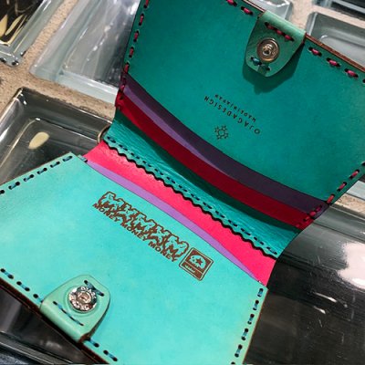 画像3: {MAGICAL MOSH MISFITS × OJAGA} "DORODORO" WALLET (本革)