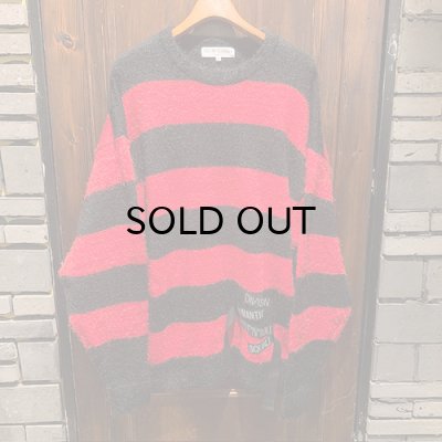 画像1: {PROPA9ANDA} MYSTIQUE BORDER KNIT